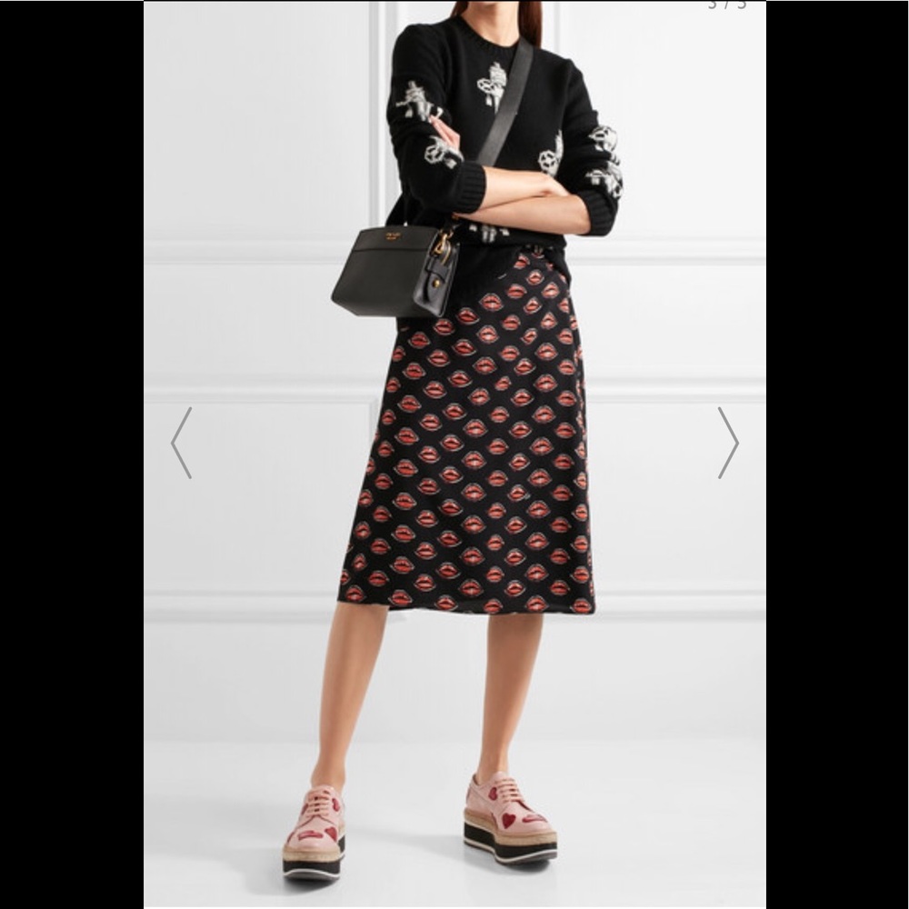 New Prada Leather Platform Brogues - Picture 5 of 8